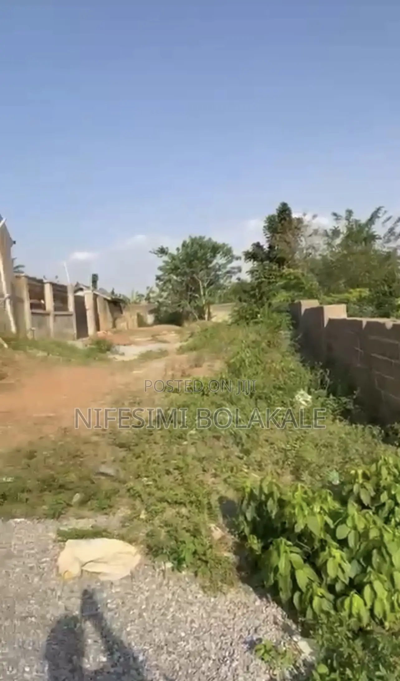 Standard Fenced 500sqm Land at Ifesowapo Community Ojoo in Ojoo