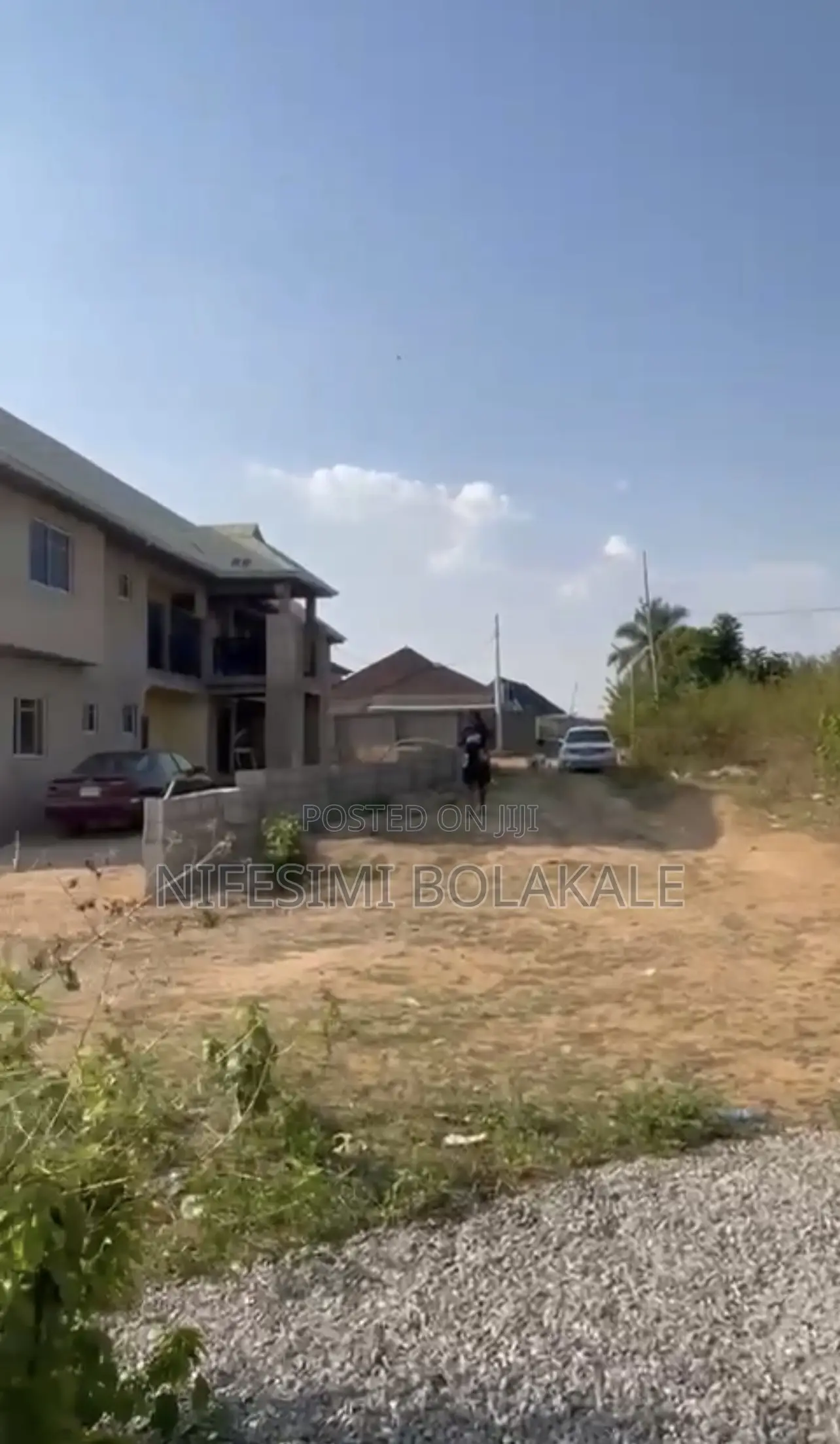 Standard Fenced 500sqm Land at Ifesowapo Community Ojoo in Ojoo