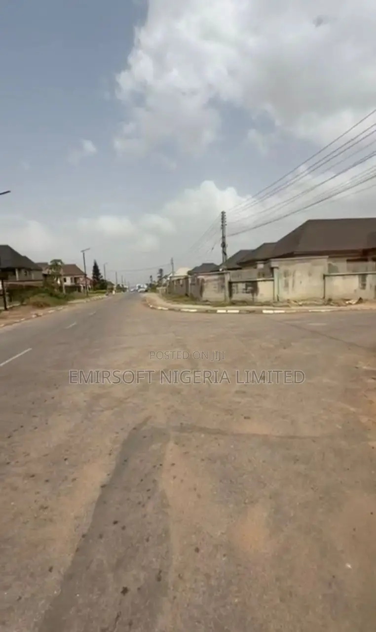 970sqm Fenced Gated Land With Bq at Water Fall, Kolapo Ishola Gra in Akobo