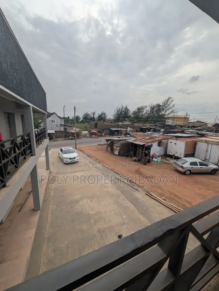 Newly Built Double Shop Facing Main Road in Ibadan