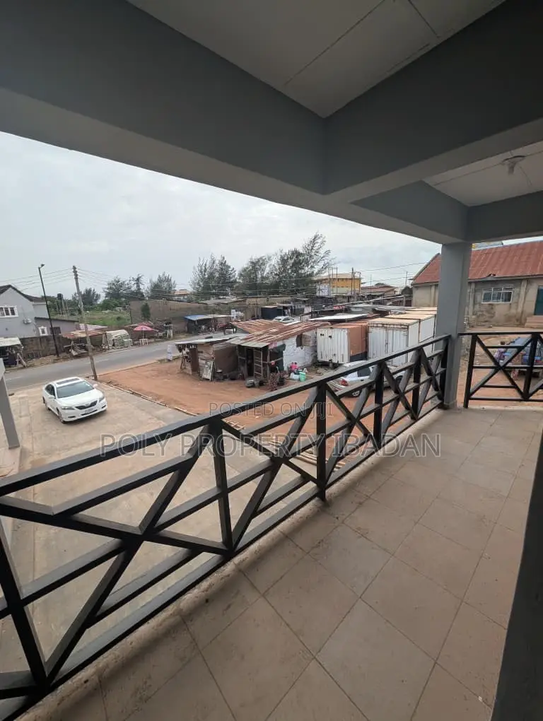 Newly Built Double Shop Facing Main Road in Ibadan