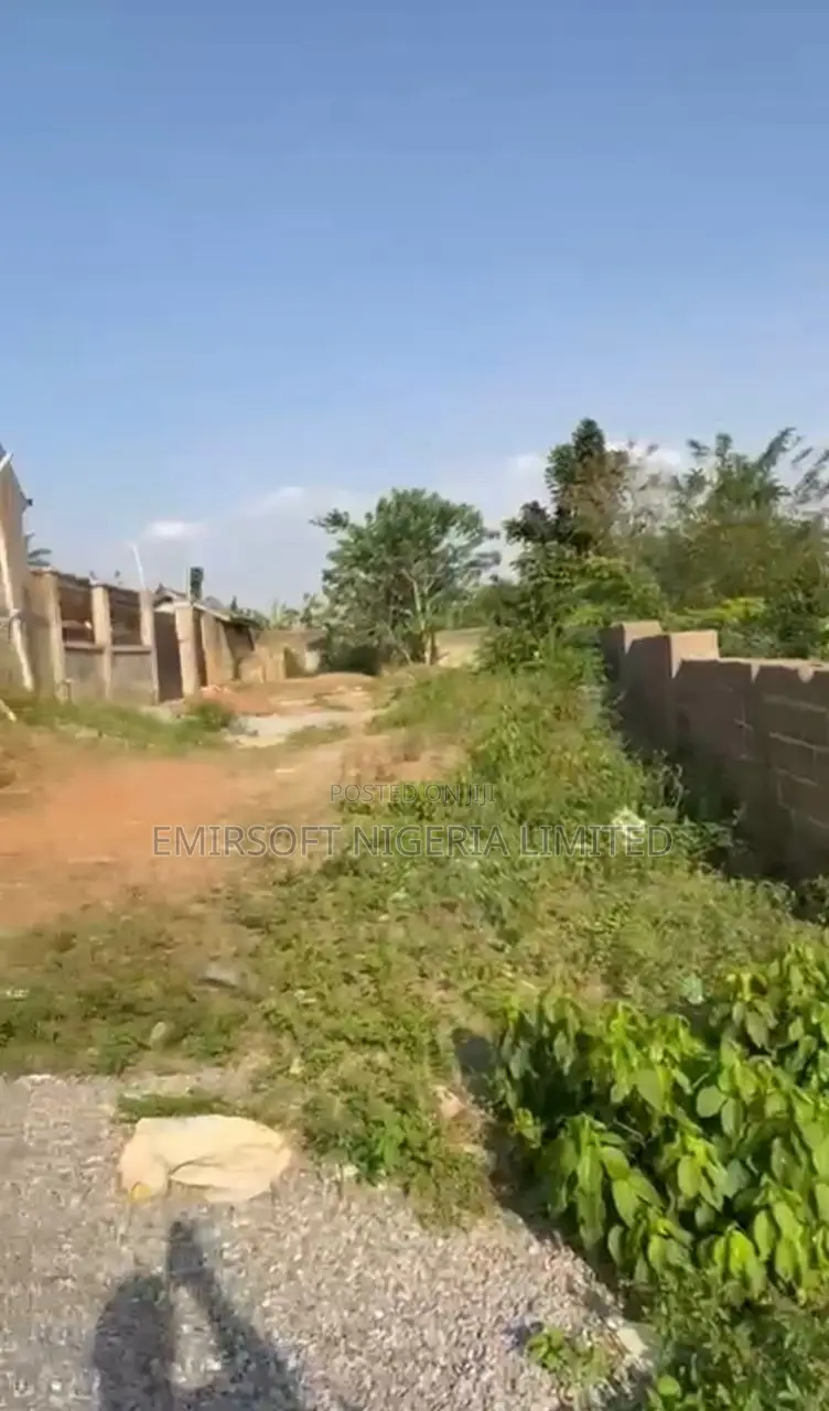 A Standard Fenced 500sqm Plot Of Land At Ifesowapo Community, Ojoo in Ojoo