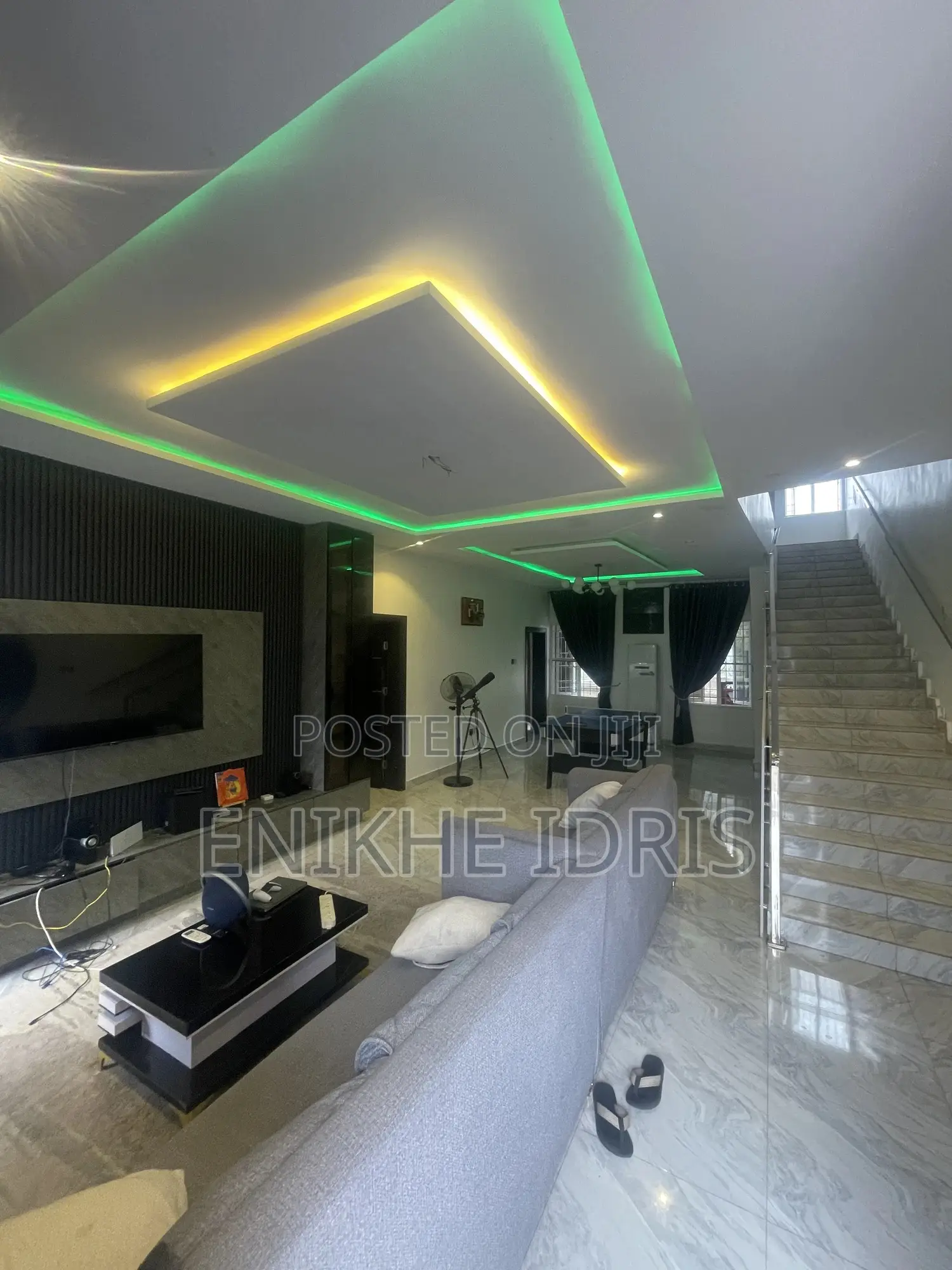 Furnished 4bdrm Townhouse/Terrace in River Park Estate, Lugbe District in Lugbe District
