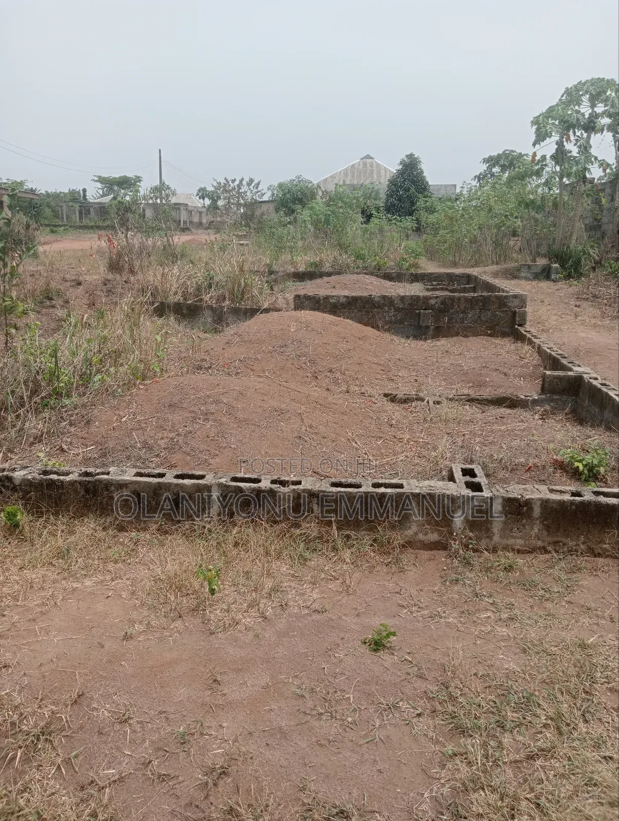 A Full Plot of Land in a Developed Environment in Ogun State. in Ifo