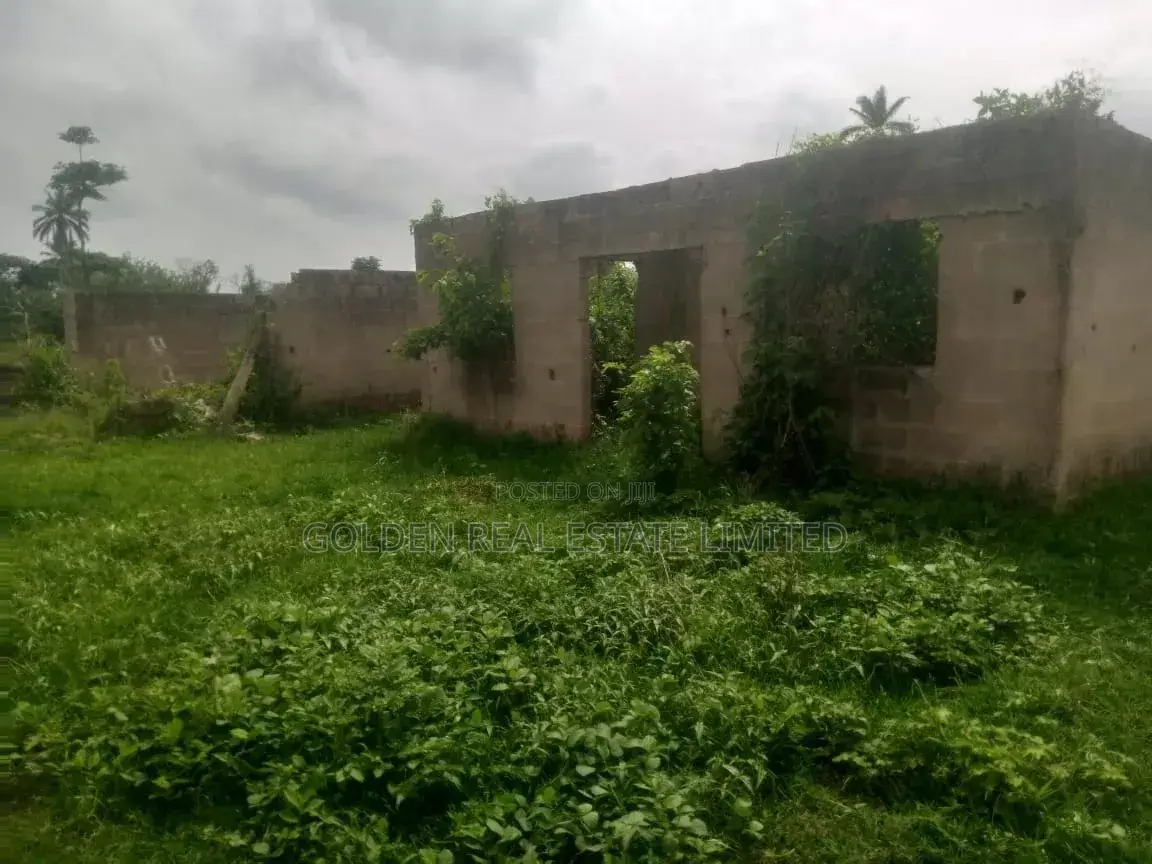 Uncompleted Building on One Plot of Land for Sale at Ado Ekiti in Ado Ekiti