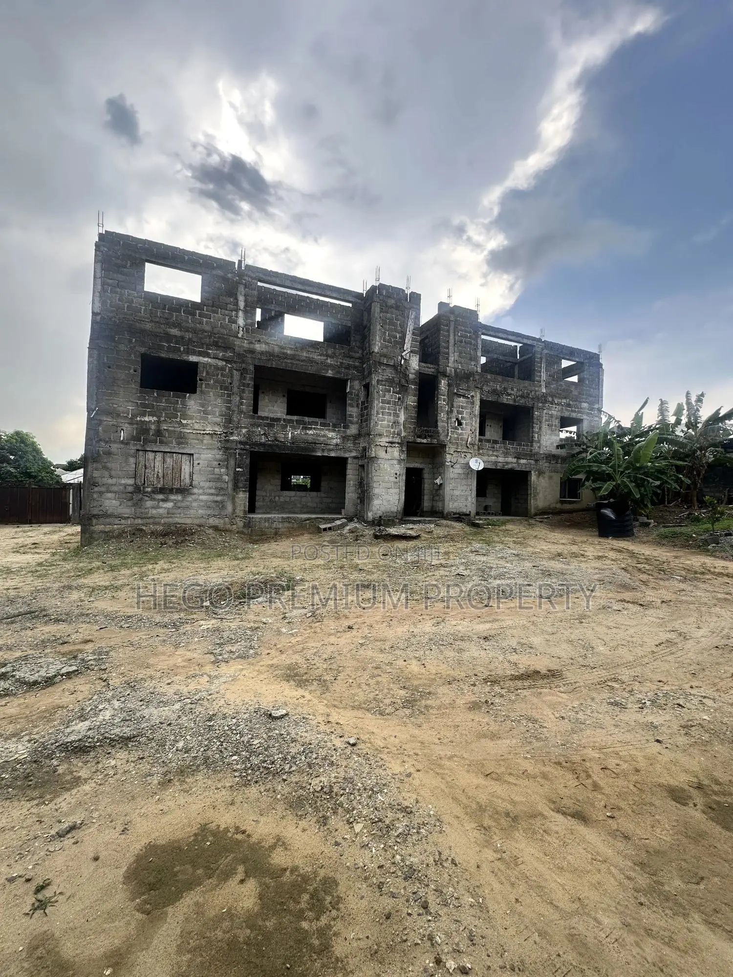 12-Units of Uncomplete 2-Bedroom Apartments for Sale in Port Harcourt in Elelenwo