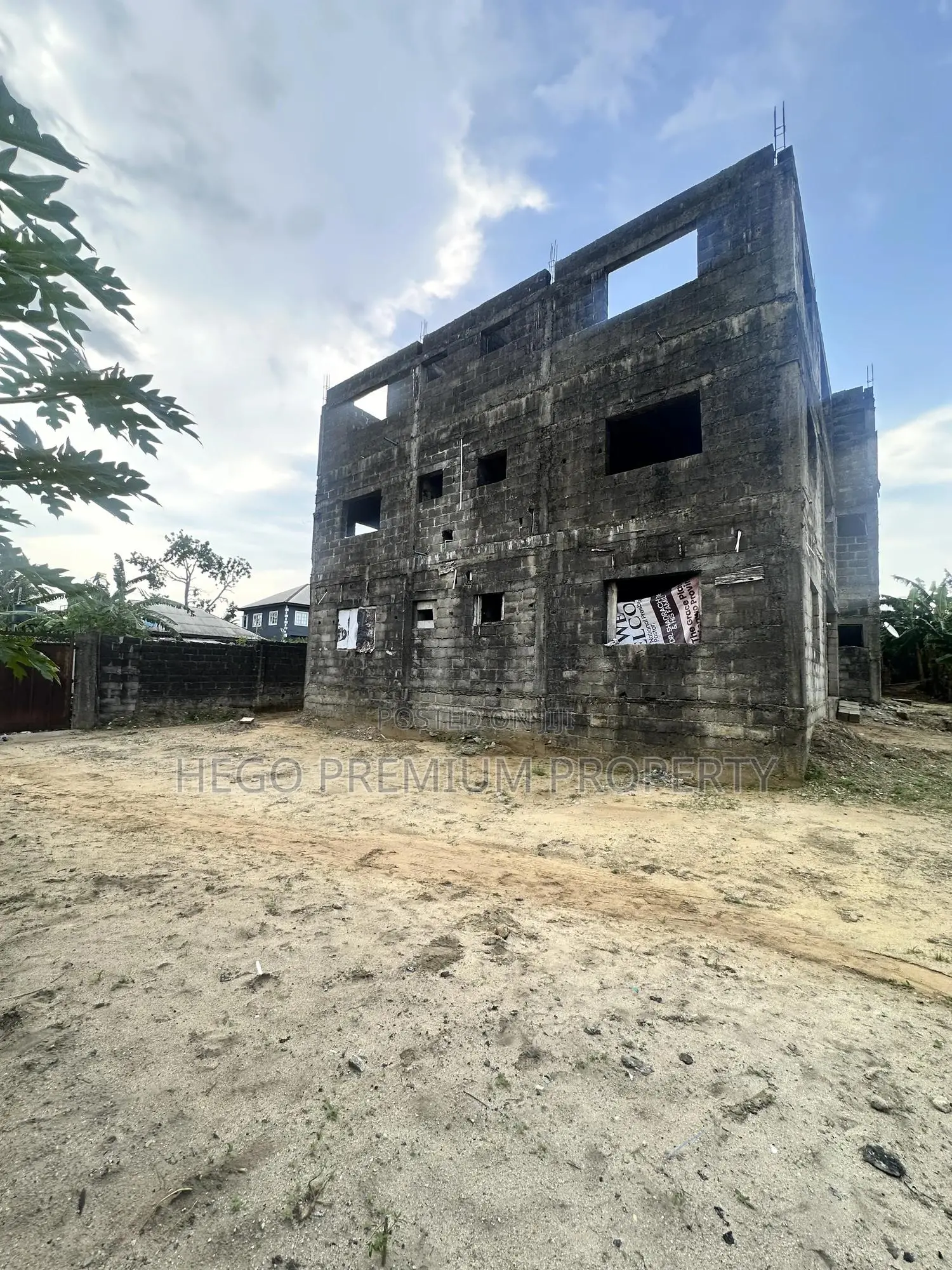 12-Units of Uncomplete 2-Bedroom Apartments for Sale in Port Harcourt in Elelenwo