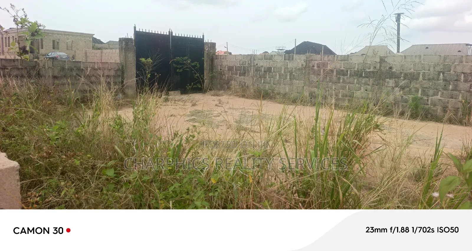 Fenced Half Plot of Land at Oregon, Ikorodu Lagos in Igbogbo