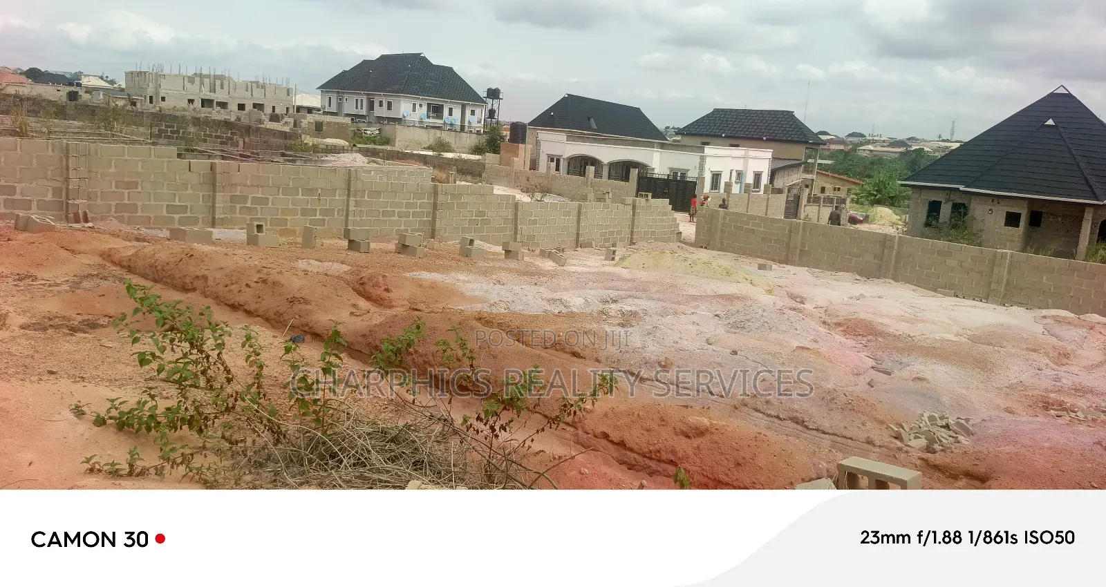 A Plot of Land Fenced and Dry Land at Oreyo Ikorodu in Igbogbo