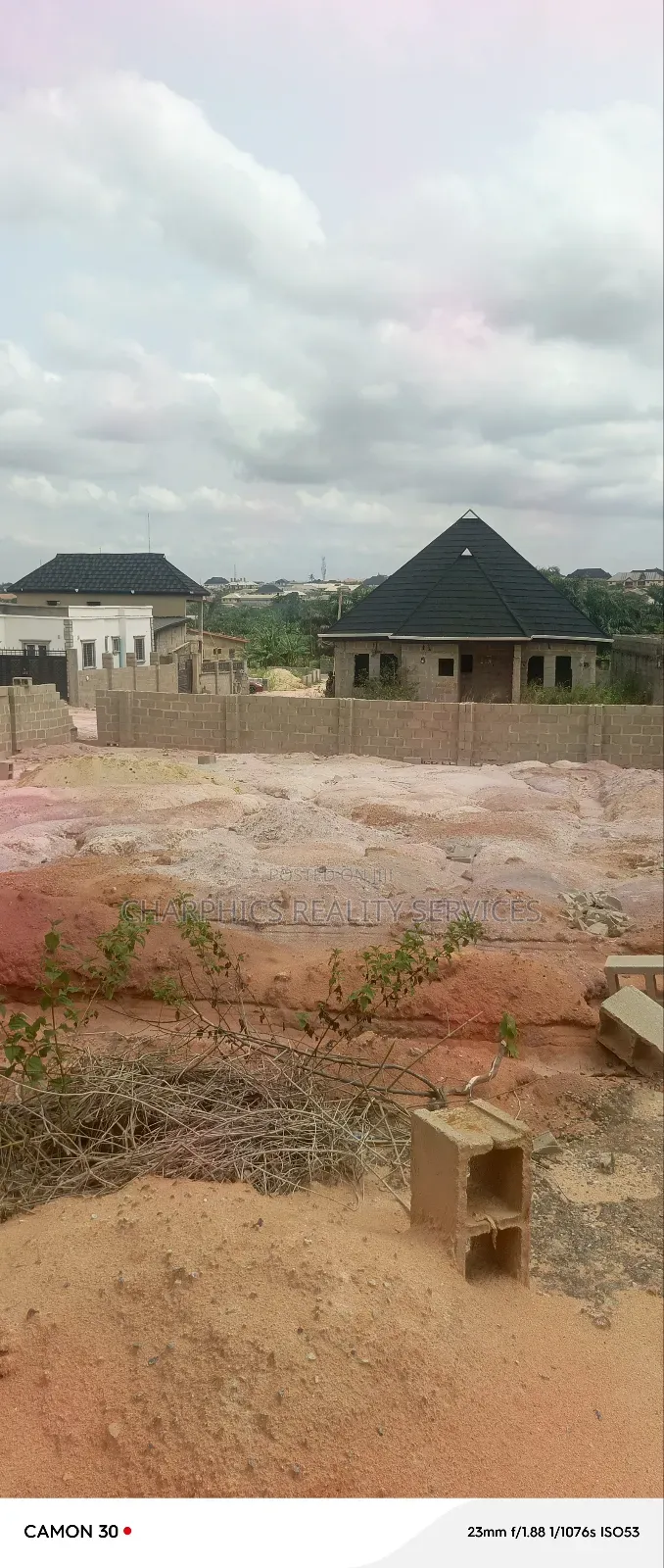 A Plot of Land Fenced and Dry Land at Oreyo Ikorodu in Igbogbo