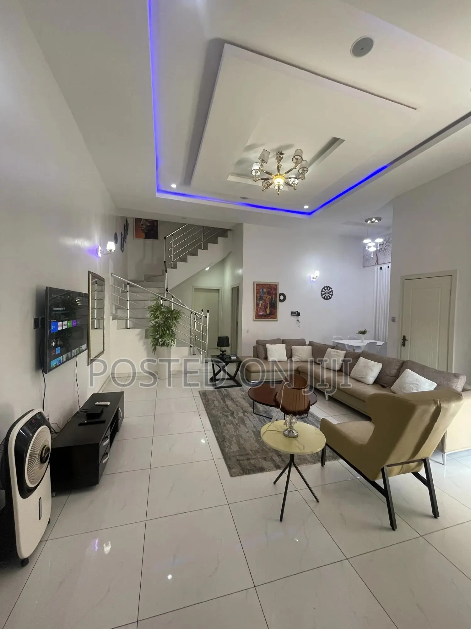 Furnished 4bdrm Townhouse / Terrace in Tulip Haven, Chevron for rent in Chevron