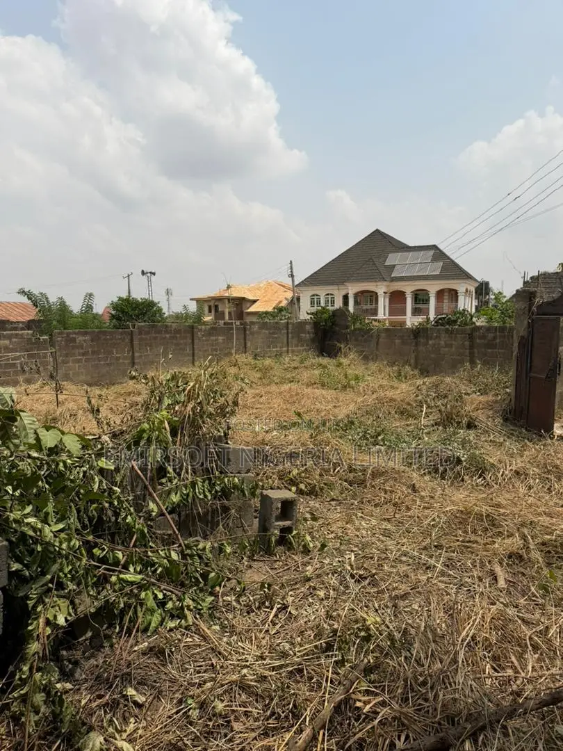 2 Plots of Fenced and Gated Land With 4 Bedroom Bungalow at Lintel in Akala Express