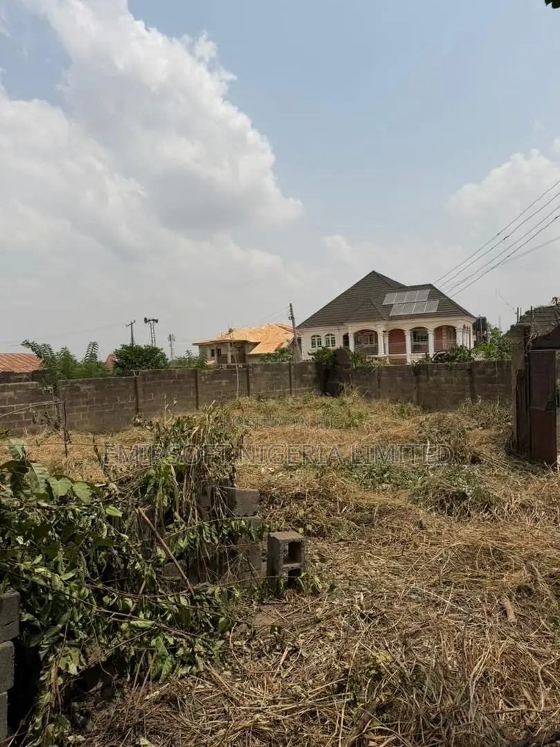 2 Plots of Fenced and Gated Land With 4 Bedroom Bungalow at Lintel in Akala Express