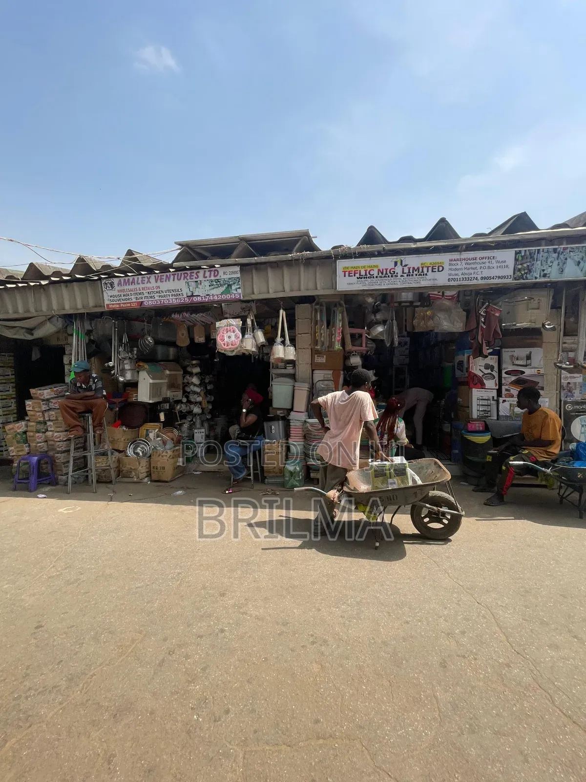14 SQM Shop in Wuse Market for Sale in Wuse 2