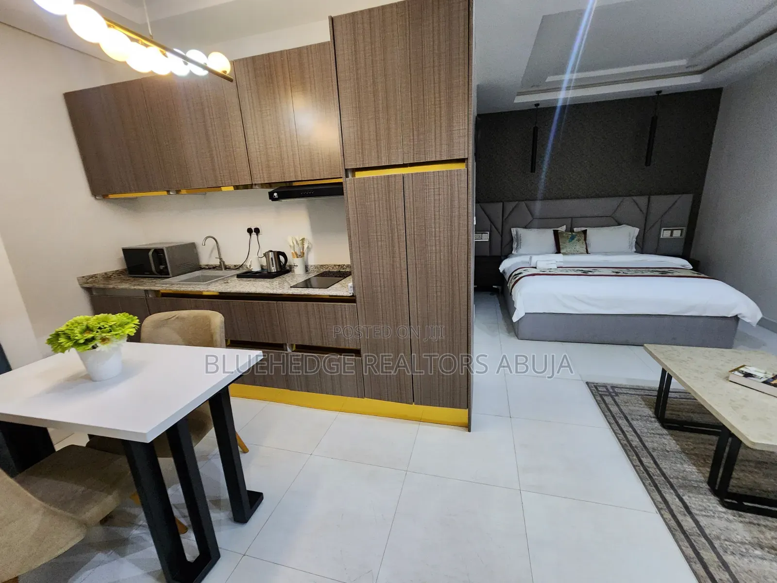 Brand New, Fully Furnished and Serviced Luxury Studio Apartment in Jabi