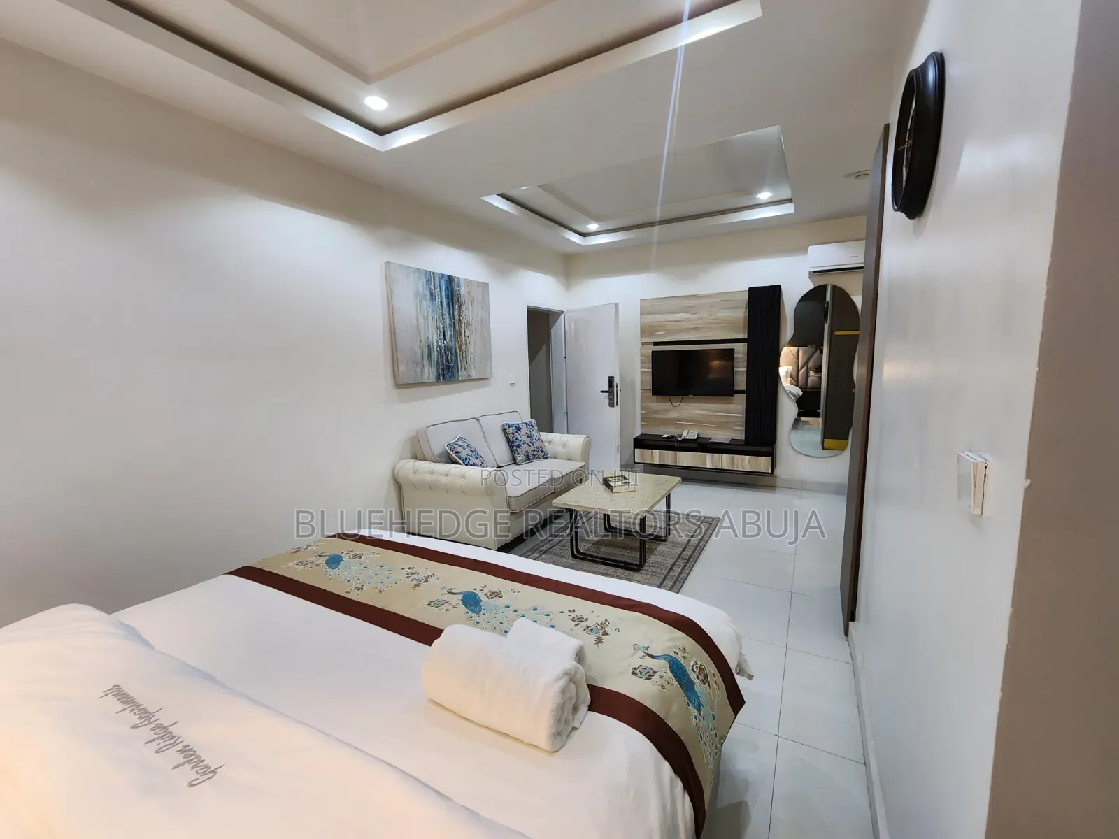 Brand New, Fully Furnished and Serviced Luxury Studio Apartment in Jabi