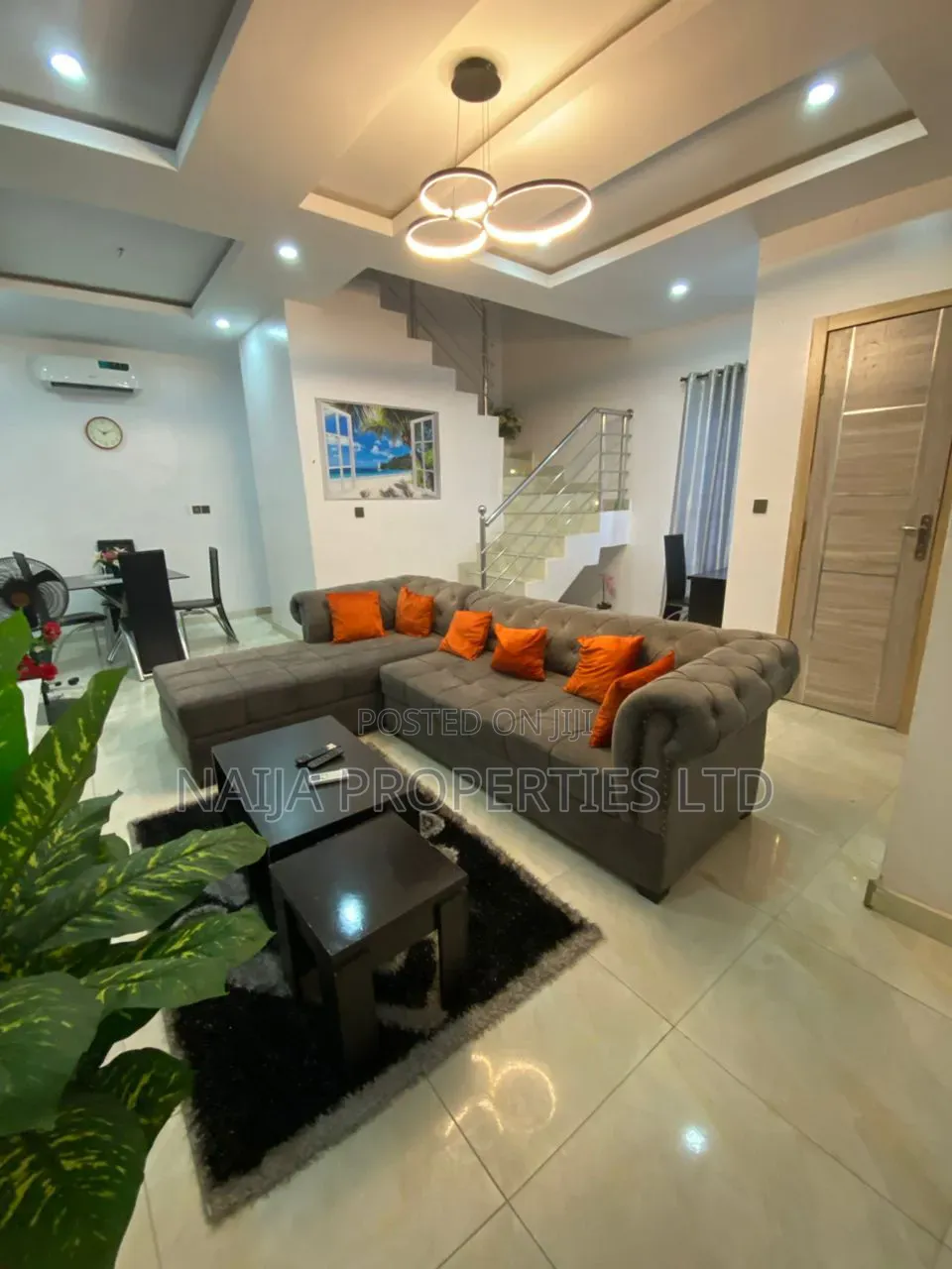 Furnished 2bdrm Townhouse / Terrace for rent in Off Lekki-Epe Expressway