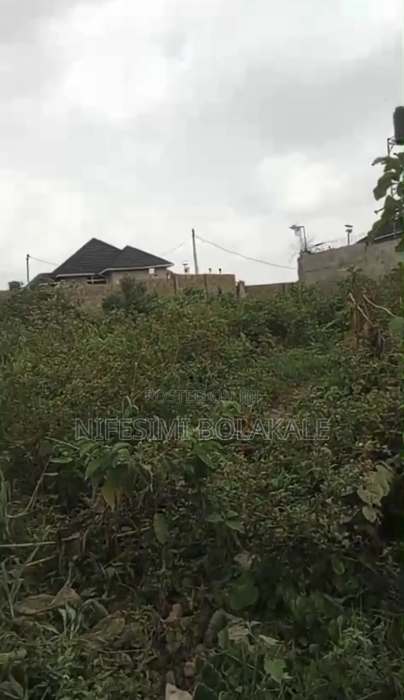 734sqm Fenced Land at Elewuro, Olorunda Aba, Akobo, Ibadan in Akobo
