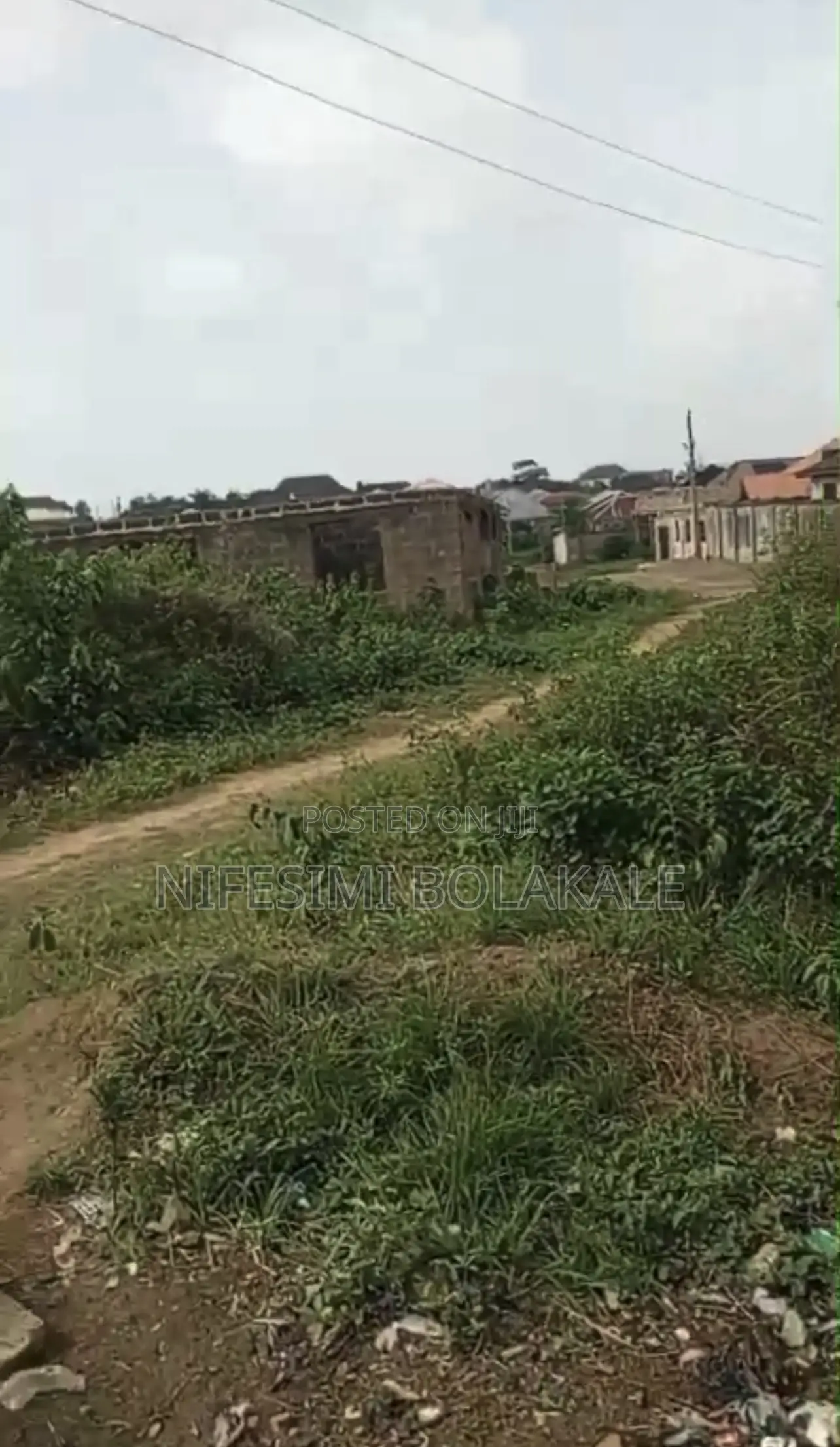 734sqm Fenced Land at Elewuro, Olorunda Aba, Akobo, Ibadan in Akobo