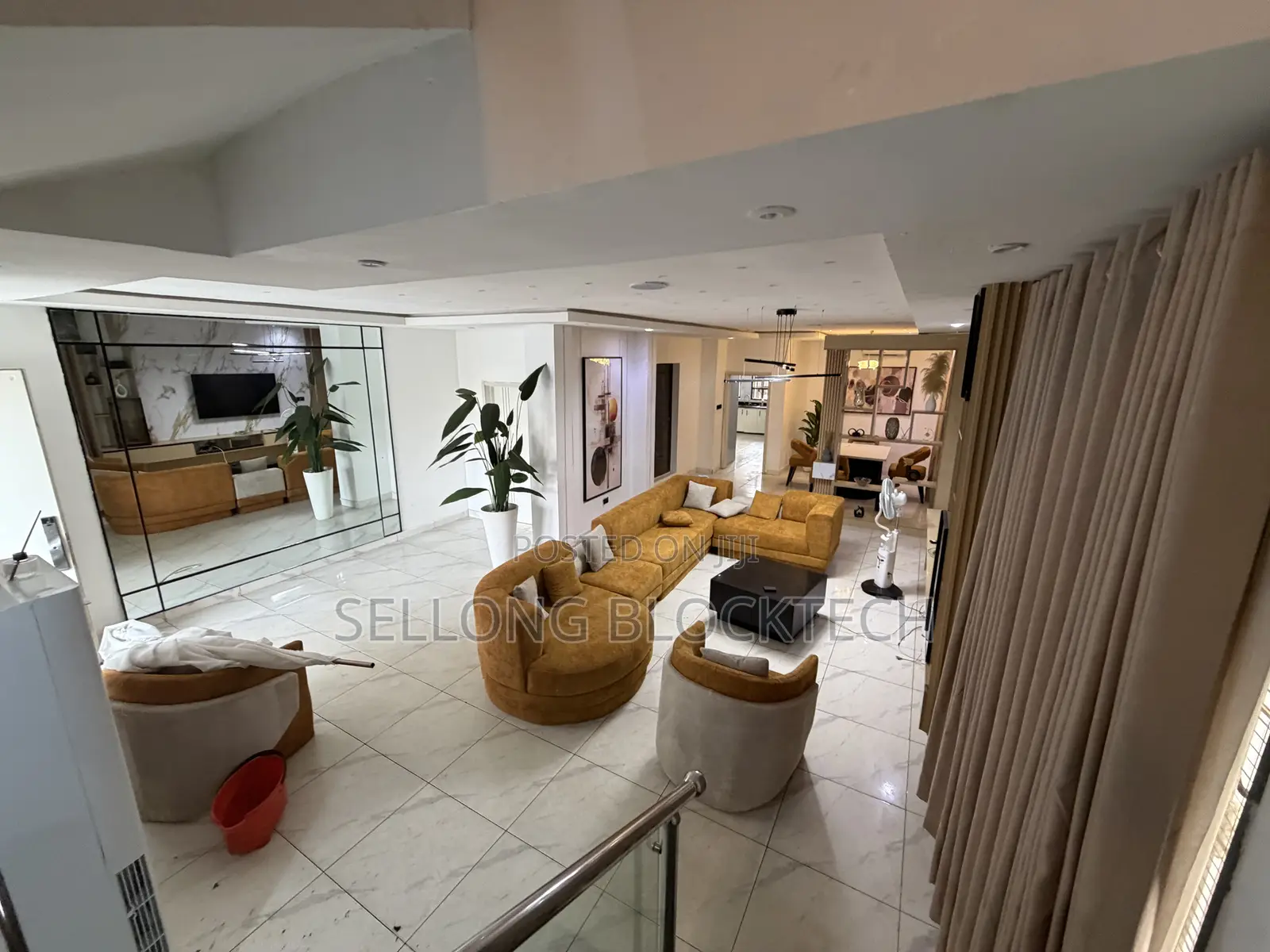 Furnished 4bdrm Townhouse / Terrace in Guzape District for rent in Guzape District