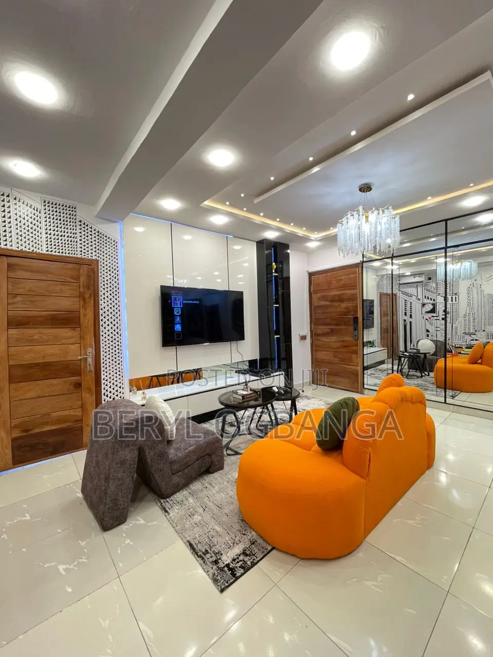 Monthly Luxury 1 Bedroom Apartment Per Month in Ikate