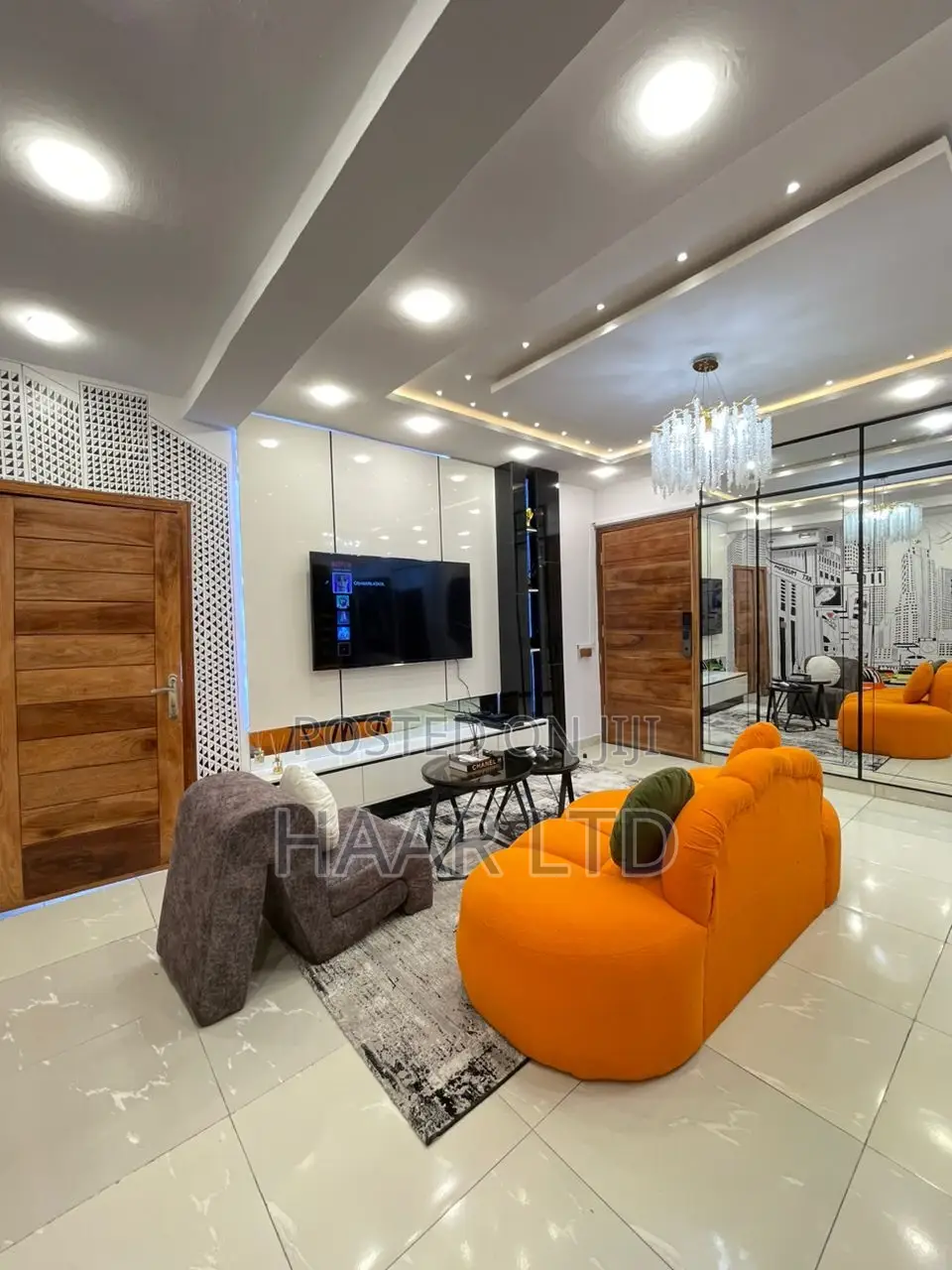 Monthly Luxury 1 Bedroom Apartment Per Month in Ikate