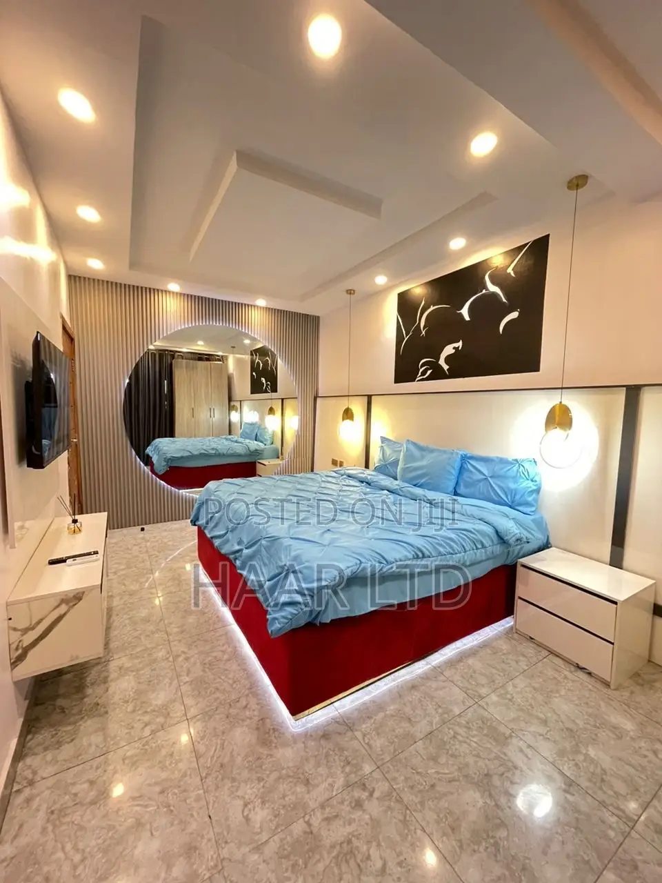 Monthly Luxury 1 Bedroom Apartment Per Month in Ikate