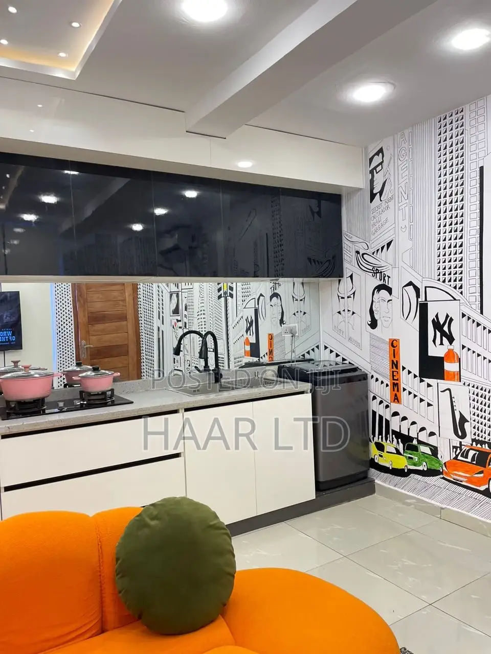 Monthly Luxury 1 Bedroom Apartment Per Month in Ikate