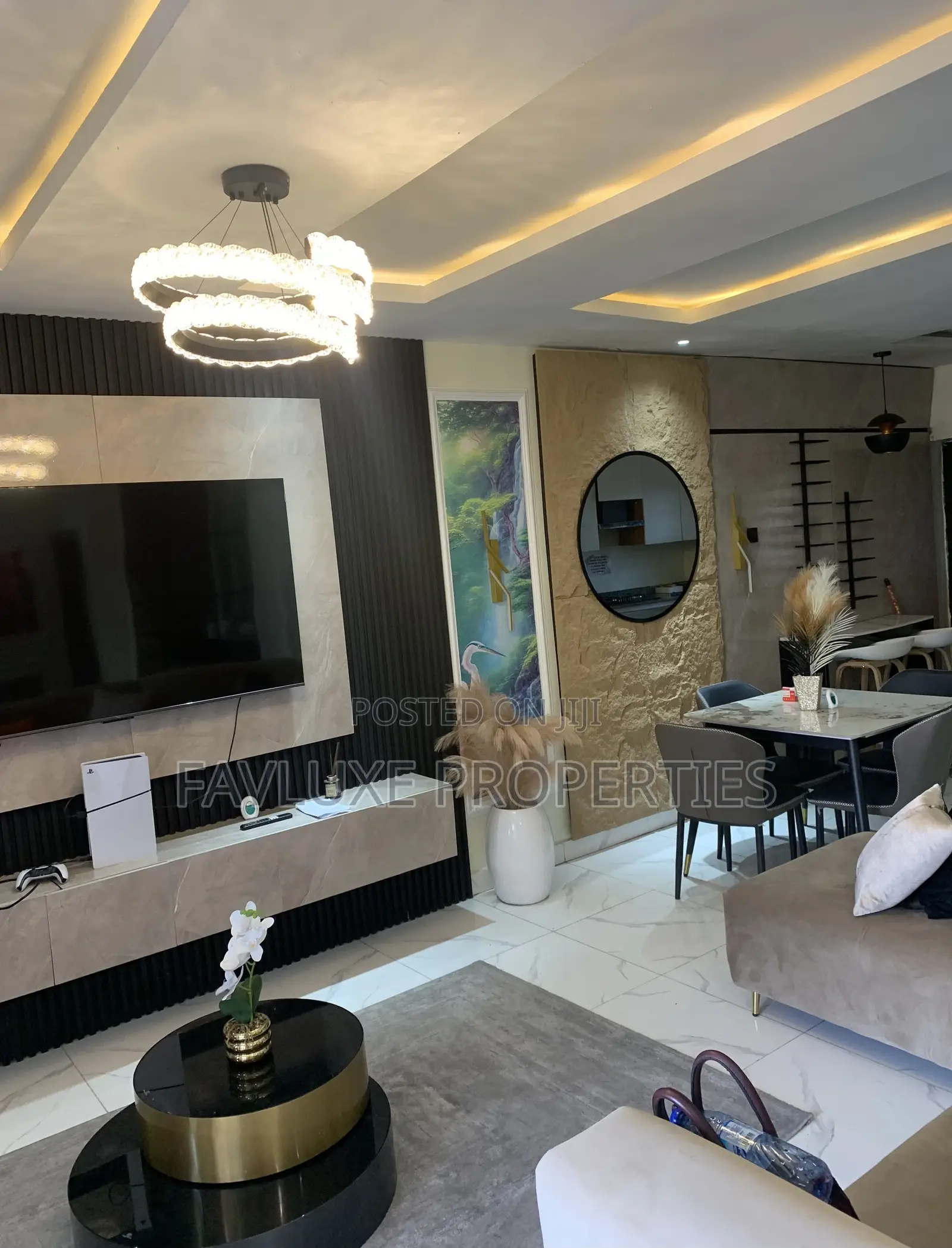 Furnished 3bdrm Block of Flats in Luxury Apartment, Aguda / Surulere in Aguda / Surulere