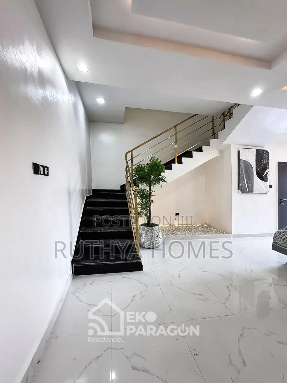 Furnished 3bdrm Townhouse/Terrace in Eko Paragon, Abijo for Sale in Abijo