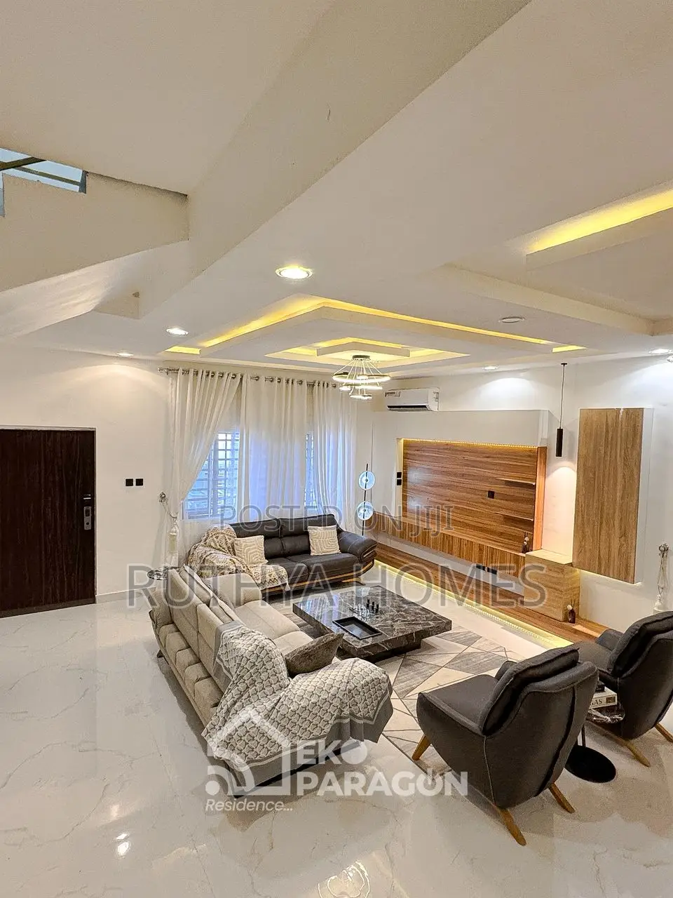 Furnished 3bdrm Townhouse/Terrace in Eko Paragon, Abijo for Sale in Abijo