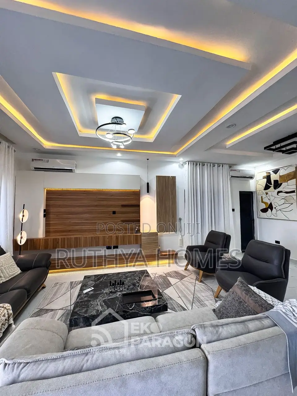 Furnished 3bdrm Townhouse/Terrace in Eko Paragon, Abijo for Sale in Abijo