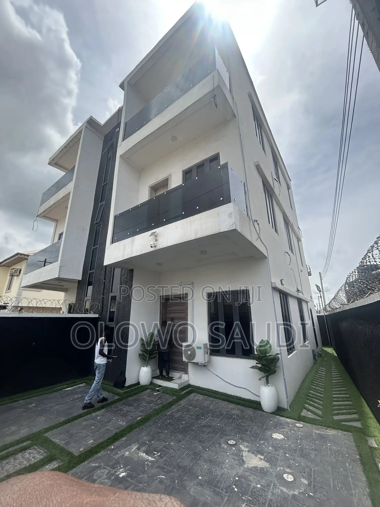 Furnished 4bdrm Townhouse / Terrace in Ocean Palms, Sangotedo for rent in Sangotedo