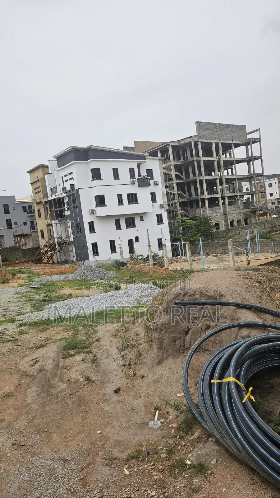 Estate Land With DPC Near Nizamye Hospital, Idu–Karmo in Karmo