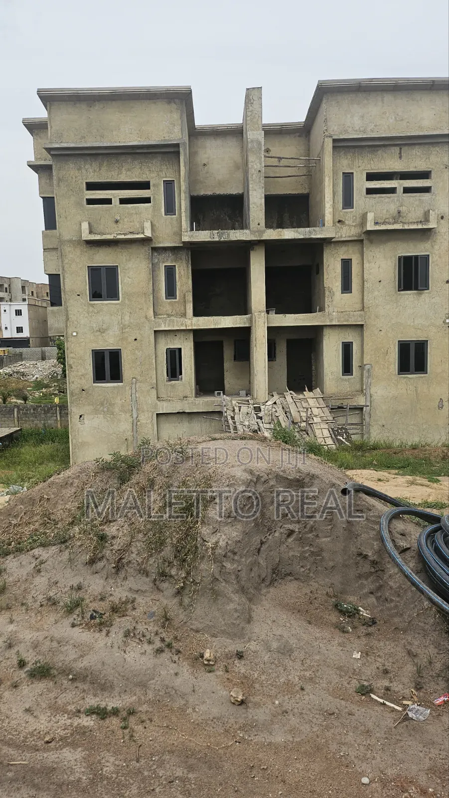 Estate Land With DPC Near Nizamye Hospital, Idu–Karmo in Karmo