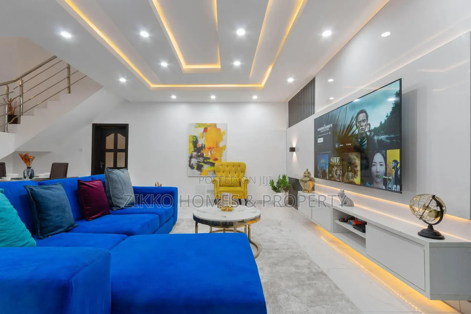 Furnished 3bdrm Townhouse / Terrace for rent in Abraham Adesanya Estate