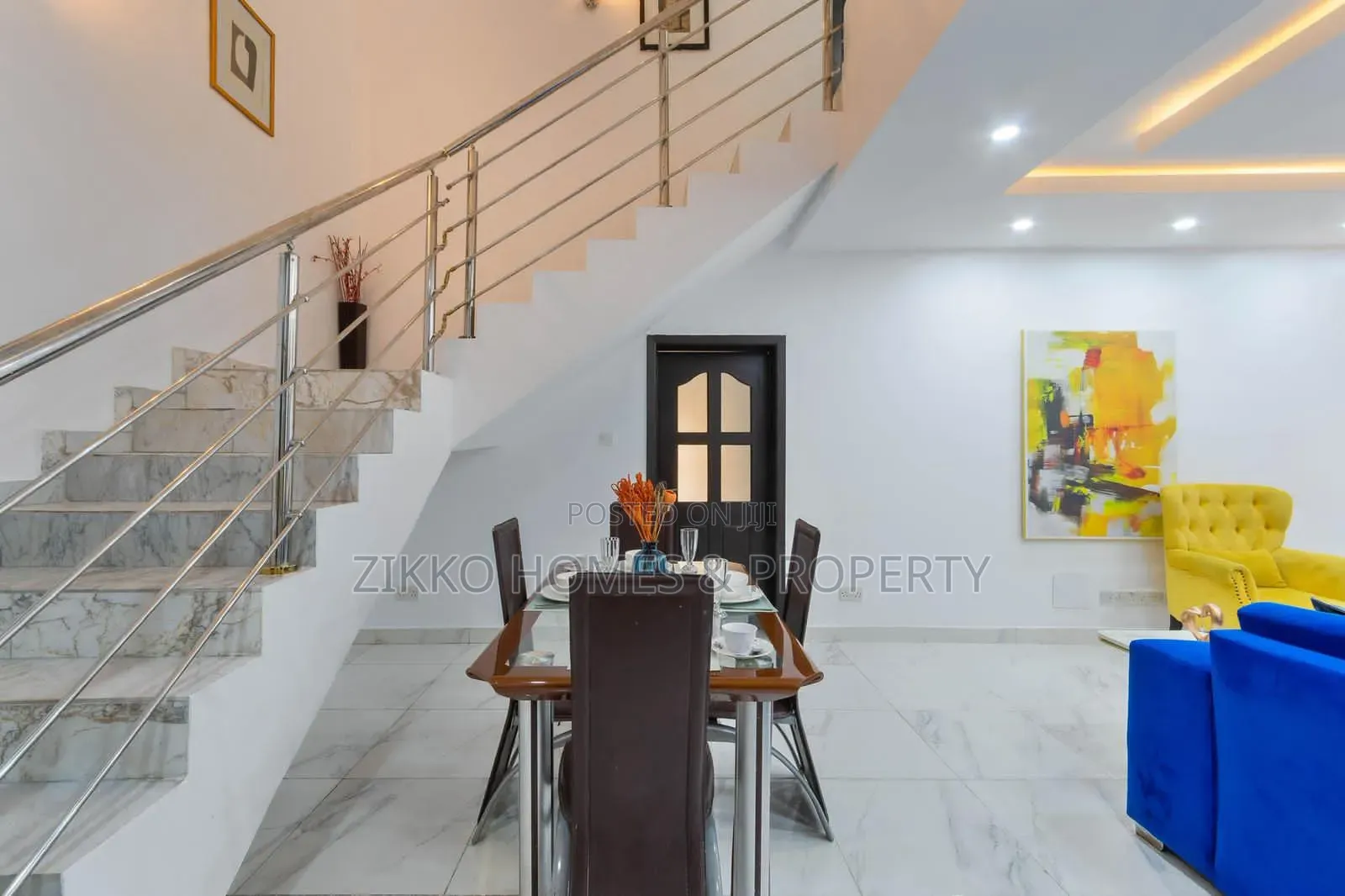 Furnished 3bdrm Townhouse / Terrace for rent in Abraham Adesanya Estate
