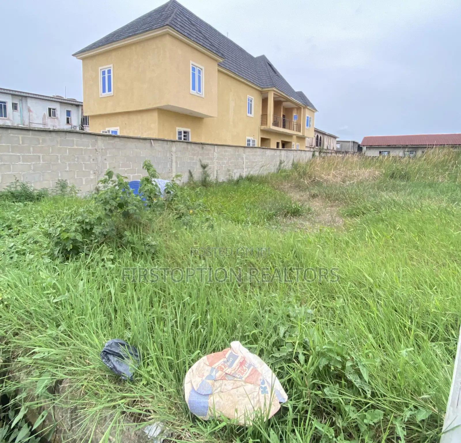 Half Plot of Land Measuring 322sqm at Greenland Estate Ogombo Ajah in Ogombo
