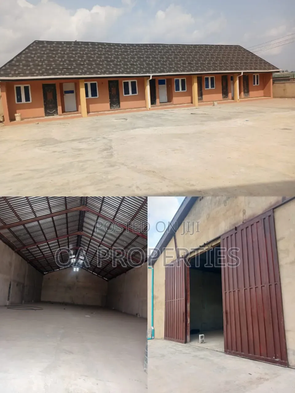 3bay Warehouse of 1,800sqm in Total on the Challange Express, Ibadan. in Ibadan