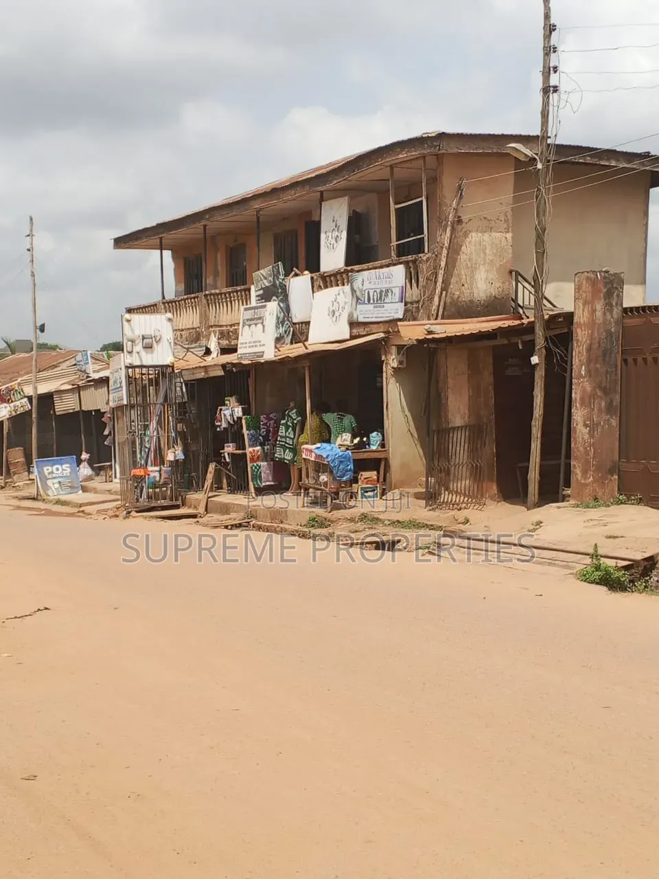 Commercial Land Measuring 608sqms With Shopping Complex on It in Ibadan