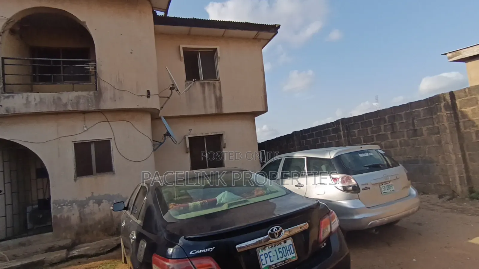 4 No's of 2 Bedroom Flat With a Lot of Space at the Front in Ayobo