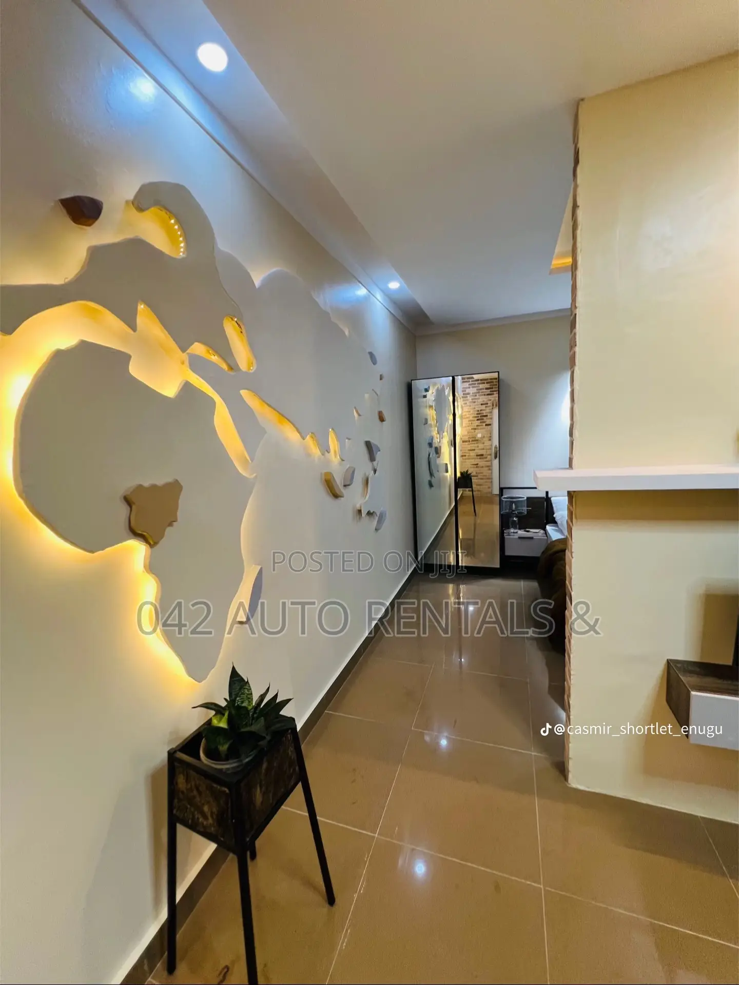 Luxury Cozy Spacious Studio Apartment in Enugu