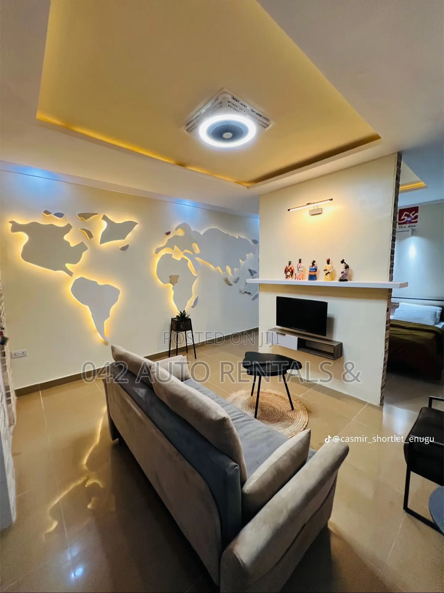 Luxury Cozy Spacious Studio Apartment in Enugu