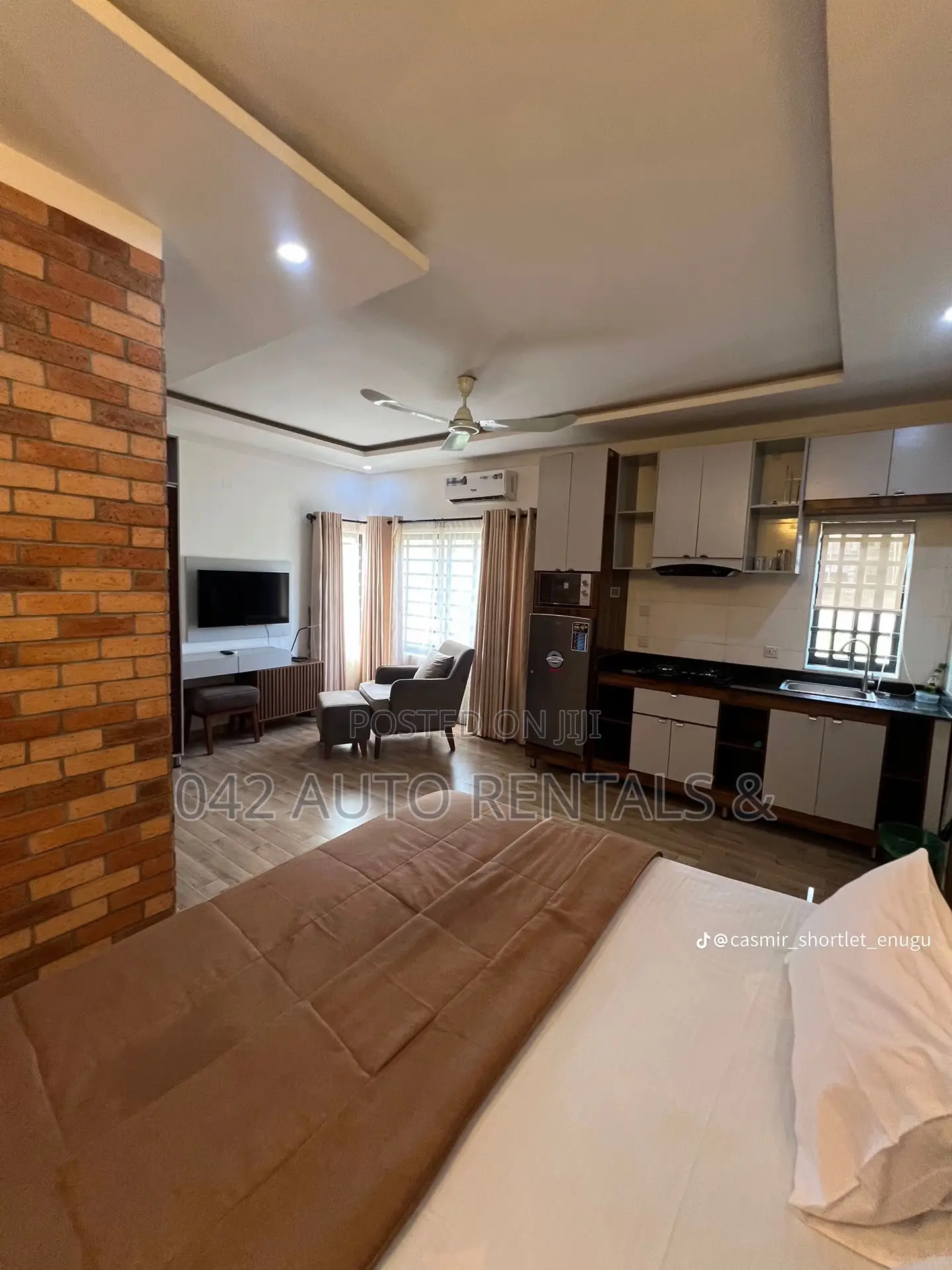 Luxury Cozy Studio Apartment in Enugu