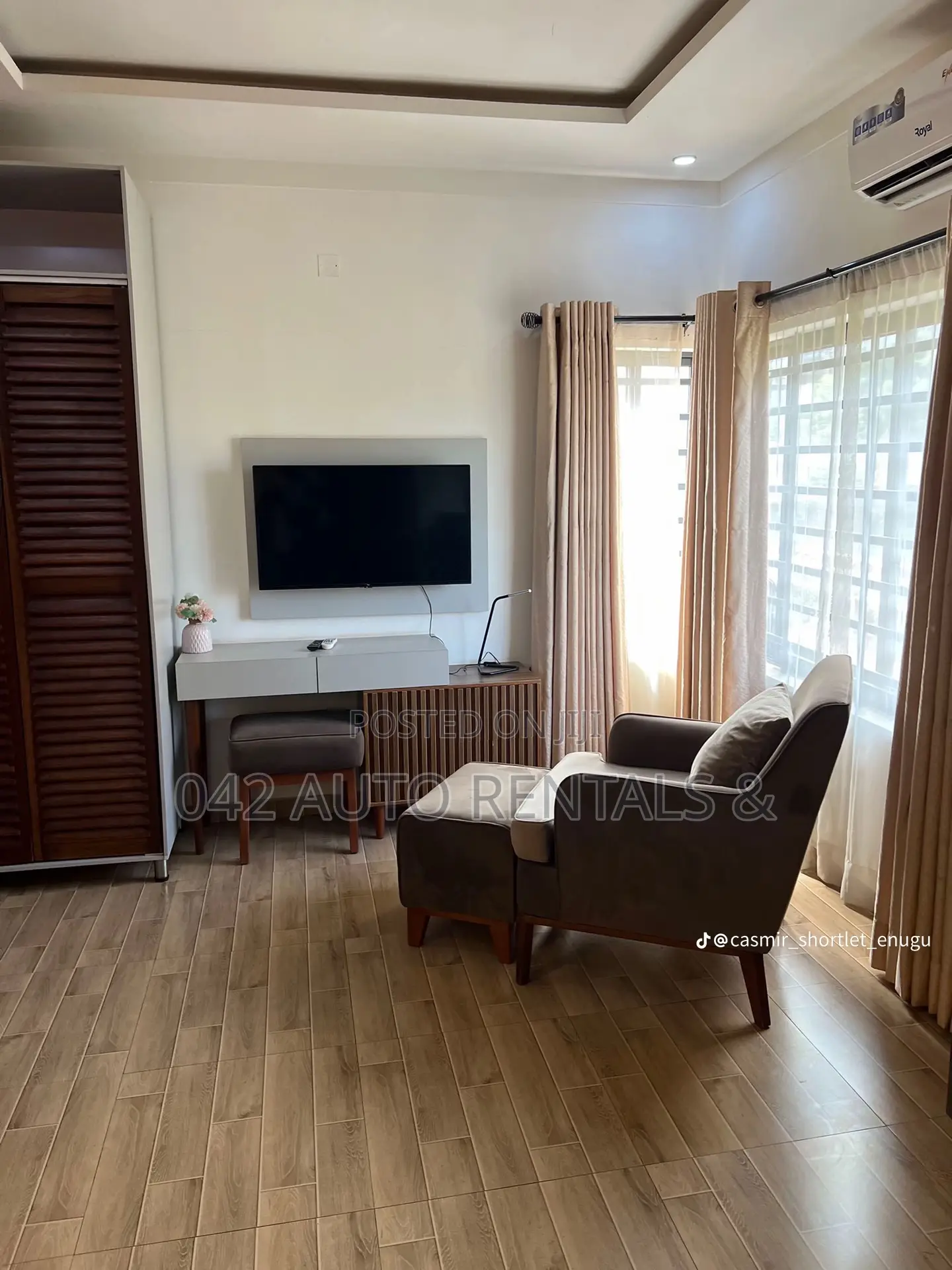 Luxury Cozy Studio Apartment in Enugu