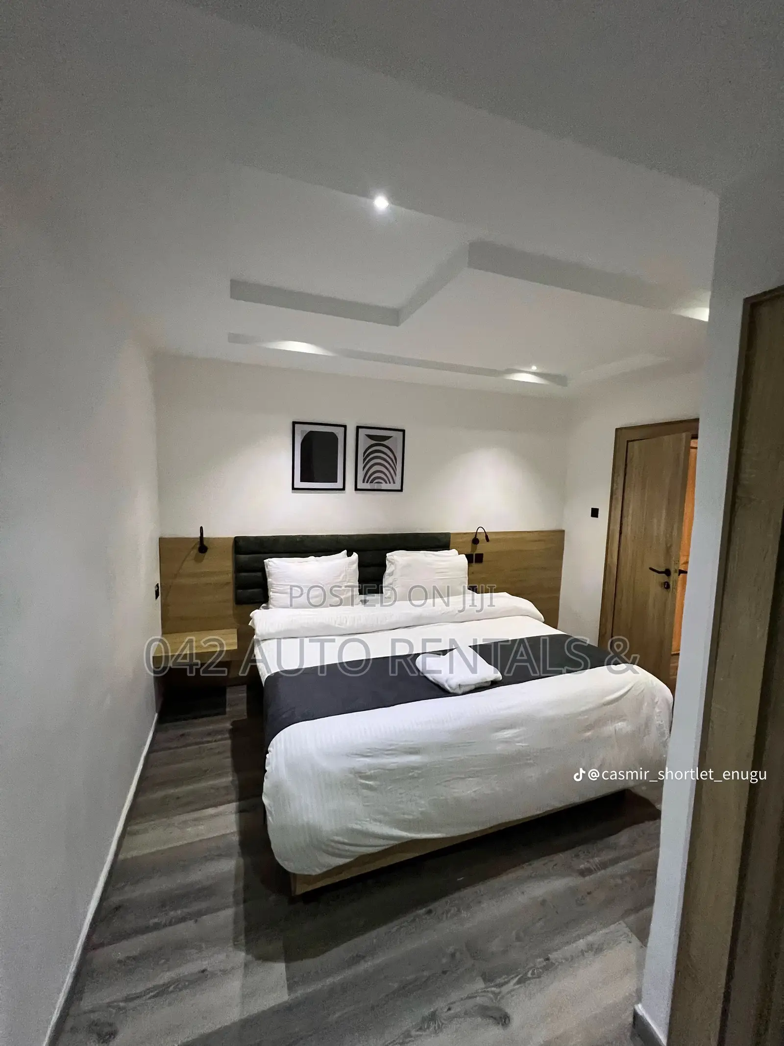 Cozy 1 Bedroom Apartment With Indoor and Outdoor Loung in Enugu