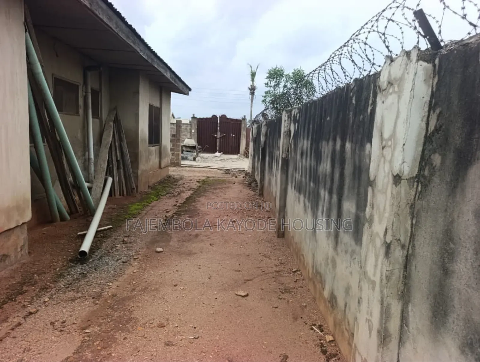 A Well Fenced Cut Out Parcel of Land at Akala Express in Akala Express