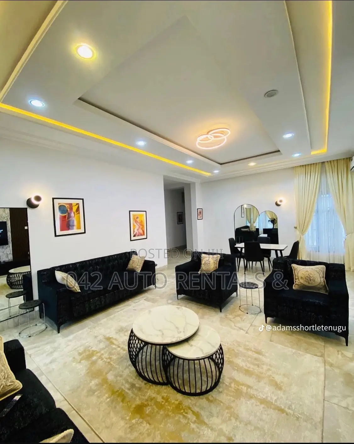 Beautiful 3 Bedroom Bungalow Private Compound in Enugu