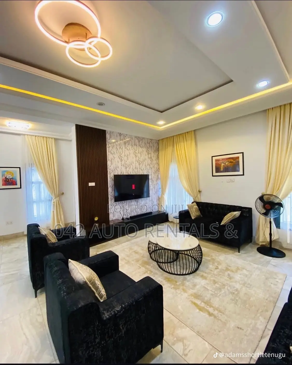 Beautiful 3 Bedroom Bungalow Private Compound in Enugu