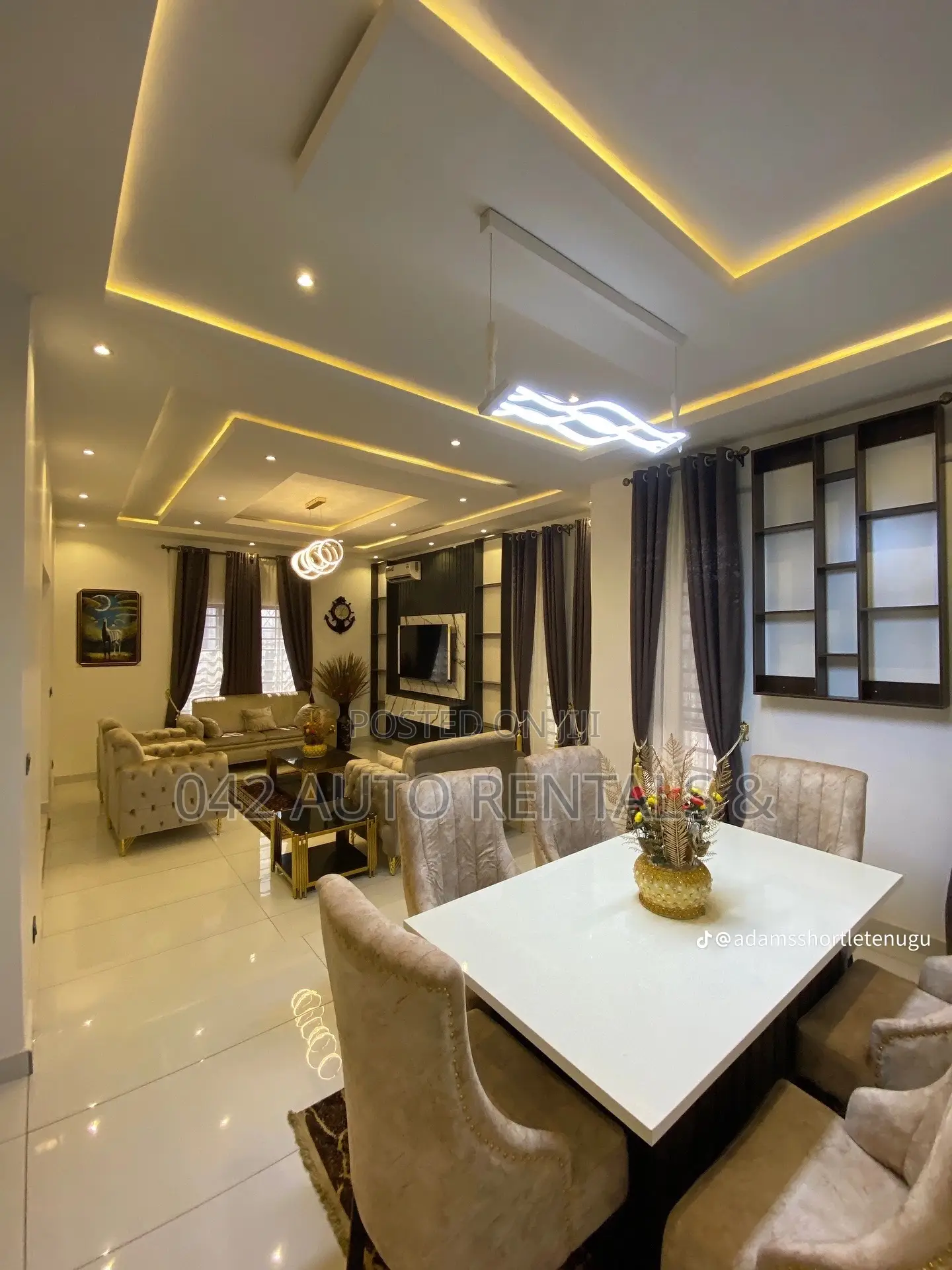Exquisite 4 Bedroom Duplex With 2 Parlors ( Separate Compound) in Enugu